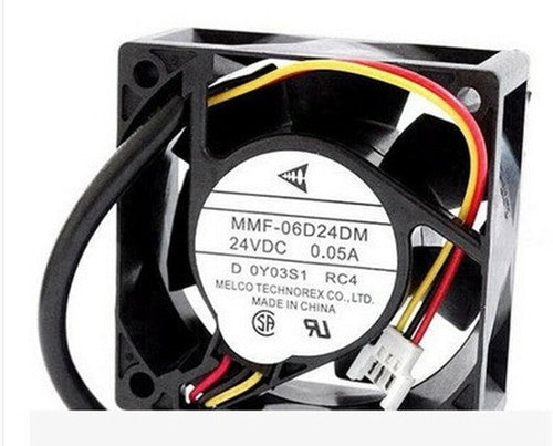 MMF-06D24DM-RC4 24V 0.05A 6cm 6025 Yaskawa V7 inverter fan Mitsubishi IPC