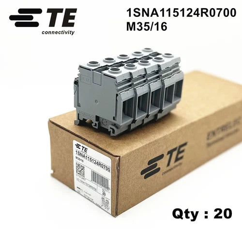 20pcs M35/16 1SNA115124R0700   Terminal Block