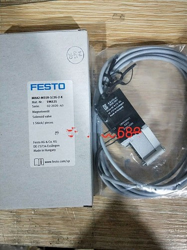 1 pcs FESTO Solenoid valve MHA2-MS1H-3/2O-2-K 196141