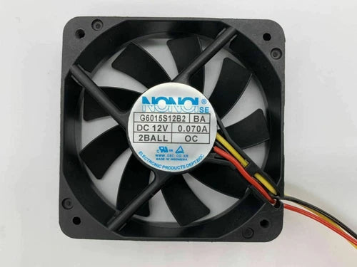 1PC for Fan DLP TV G6015S12B2-BA DC12V 0.070A 60*60*15mm 3 pin