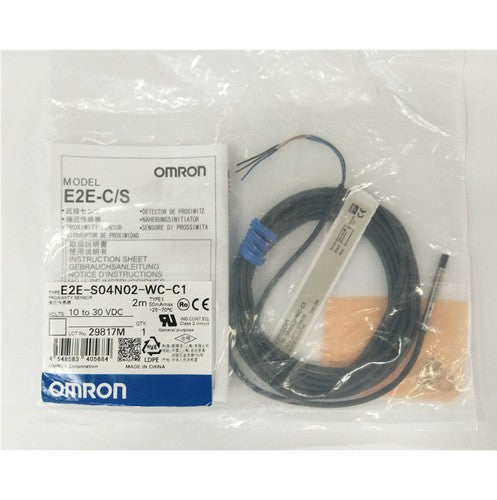 1PC OMRON  proximity sensor E2E-S04N02-WC-C1 2m Free Shipping
