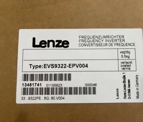 1 PC EVS9322-EPV004  LENZE EVS9322EPV004 Servo Inverter Safety Relay Terminal