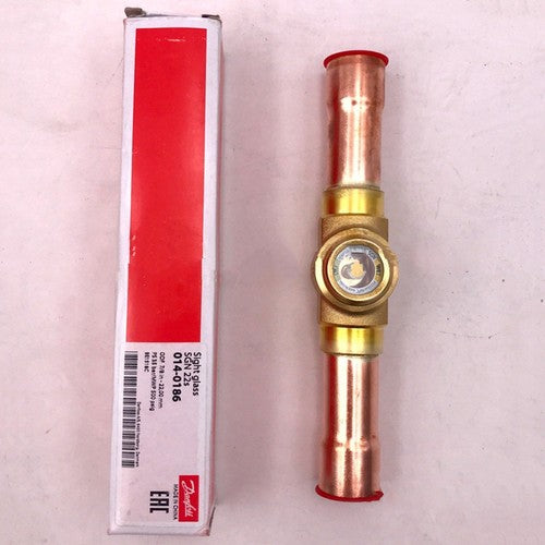 One  Sight Glass For Danfoss SGN 22s 014-0186 Free Shipping