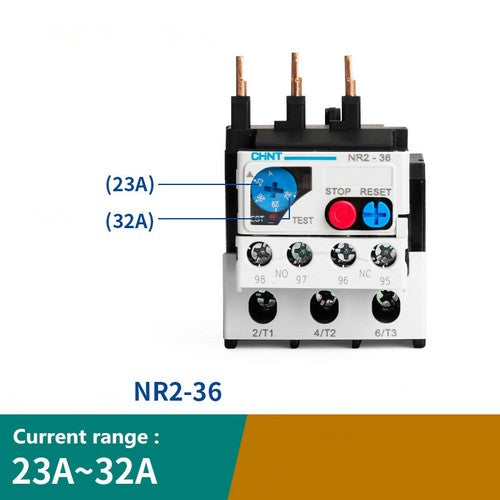 NR2-36 23~32A AC220V thermal protection relay thermal overload relay
