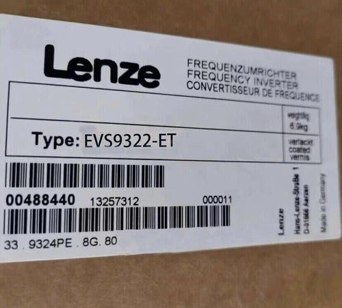 1 PC EVS9322-ET  LENZE EVS9322ET SERVO DRIVE INVERTER