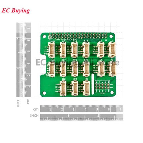 for Raspberry pi 2B/3B/3B+/zero Expansion Board Grove Base Hat ADC I2C STM