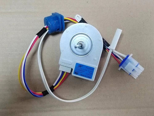 QTY:1  WR60X10307 , DC 9.75V. 3.25W  Refrigerator EVAPORATOR FAN MOTOR