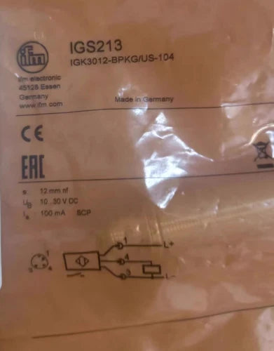 1PC  IFM IGS213 Proximity Switch Sensor IGS213 Free Shipping