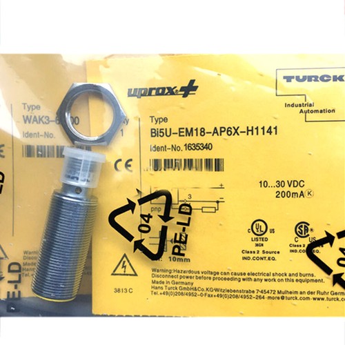 for TURCK BI5U-EM18-AP6X-H1141 1635340 Inductive Sensor PNP