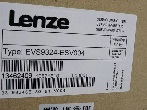 1 PC EVS9324-ESV004  LENZE SERVO DRIVE EVS9324ESV004