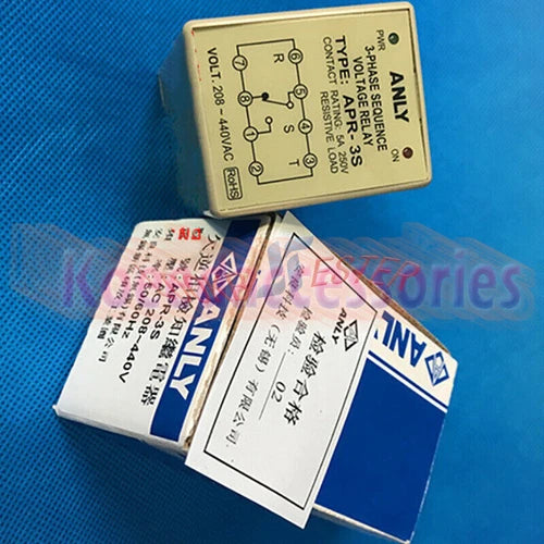 1PC phase sequence relay     authentic Taiwan APR-3S