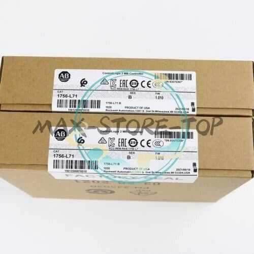 Sealed 1756-L71 SER B ControlLogix 2MB Controller AB 1756L71
