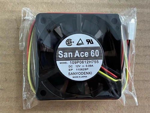 1PC  inverter cooling fan  6015 6CM 109P0612H755 12V 0.09A