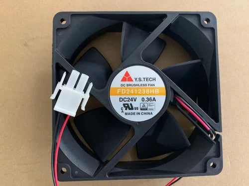1x for  12cm 2-wire Inverter cooling fan FD241238HB 12038 24V 0.36A