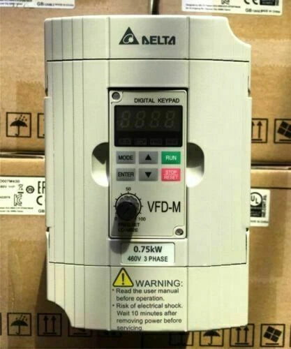 1PCS  DELTA VFD007M43B 380V 0.75KW INVERTER Free delivery