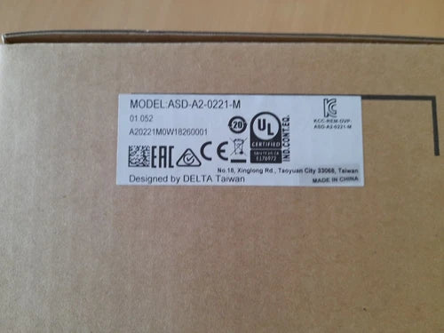 1PC Delta AC Servo Drive 200W ASD-A2-0221-M  One year warranty