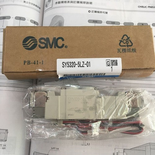 one  SMC solenoid valve SY5320-5LZ-01 SY5320-5LZ-01 Free shipping