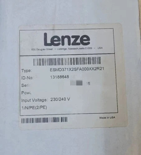 1 PC ESMD371X2SFA  LENZE Inverter