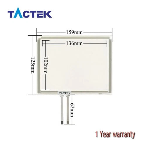 1X  for ADT-13805H08A Robot Teach Pendant Panel Glass Digitizer Touch Screen