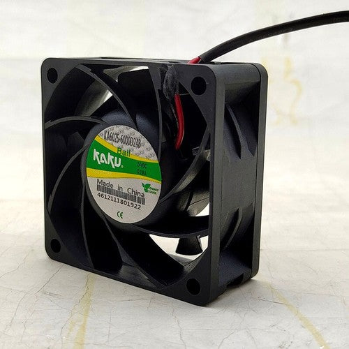 1 pcs KAKU Fan KA6025-6000D24B DC24V 0.18A 6025 6CM 2 wire cooling fan