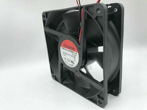 1 PCS SUNON Fan PMD2412PMB1-A (2).GN DC 24V 18.2W 120x120x38mm 2 wire