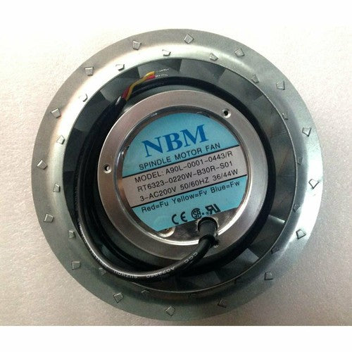 One  NBM Fan A90L-0001-0443/R Replacement For FANUC Spindle Motor