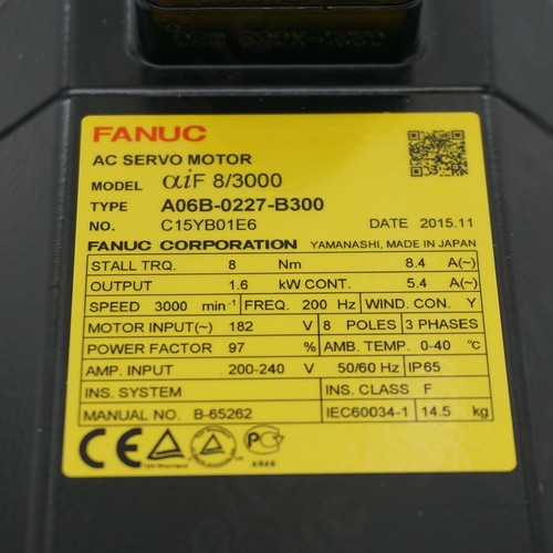 For FANUC A06B-0227-b300  servo motor Free Shipping