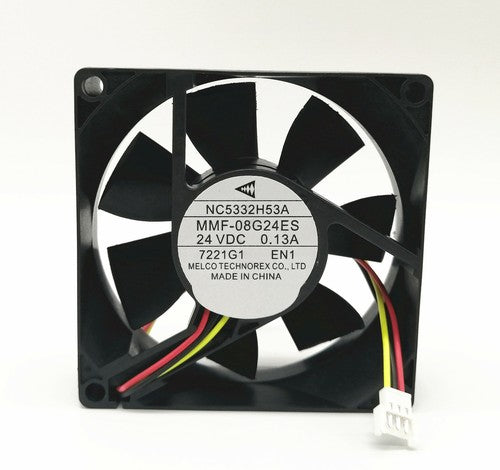 NC5332H53A MMF-08G24ES EN1 24V 0.13A 8025 8cm 3-pin Mitsubishi inverter fan