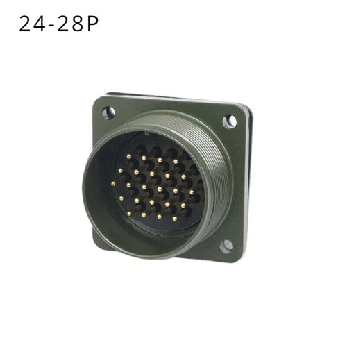 1pcs for Ation plug servo connector 24pin  MS3108A-24-28S MS3102A-24-28P