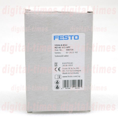 1PC  FESTO VSVA-B-M52-MZ-A1-1C1-APP 560726 Free Shipping#LJ