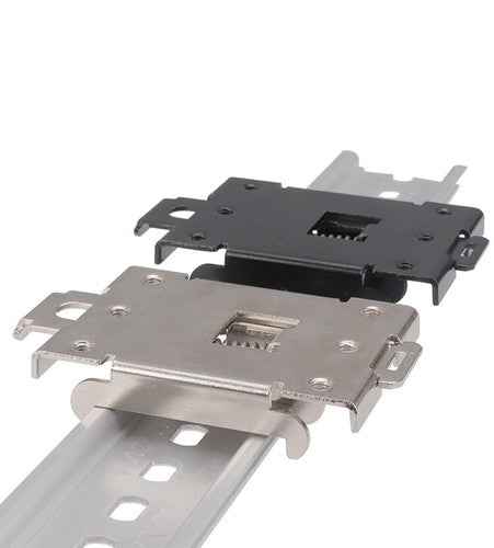 5pcs Small SSR solid state relay 35mm rail mounting frame R99-12 DIN buckle