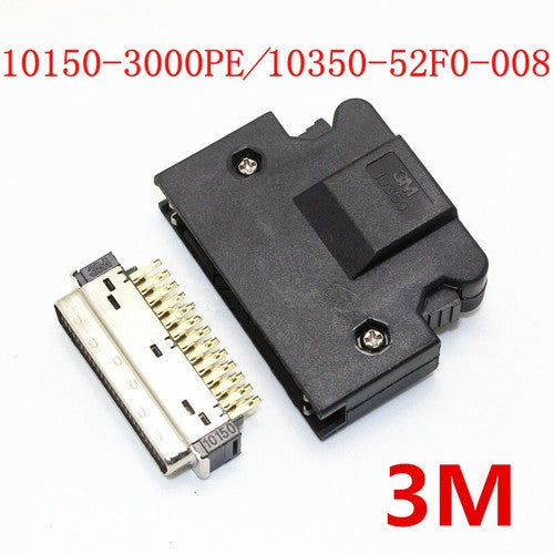 3M Connector 10350-52F0-008 10150-3000PE Snap-on 50P SCSI MDR Shell