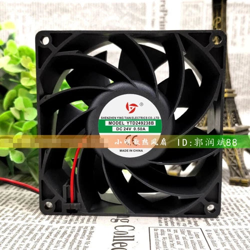 1 pcs welding machine inverter cooling fan YTD249238B 9038 24V 0.7A