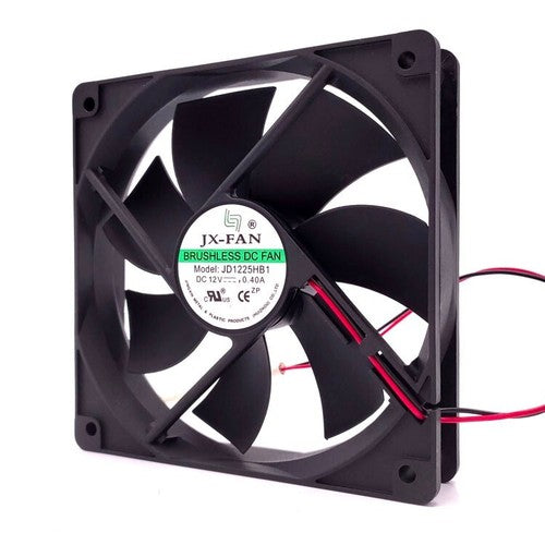 1 PCS JX-FAN Fan JD1225HB1 DC 12V 0.40A 12025 12CM 2 pin inverter Cooling fan