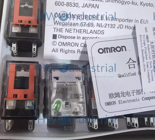 10PCS Omron Intermediate Relay MY2N-GS-R DC/AC 12V 24V 110V 220V