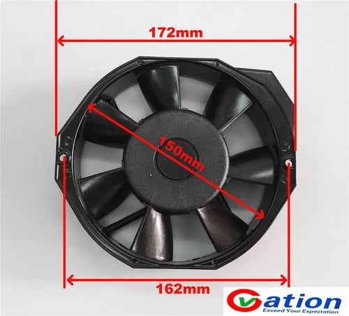 1pc For Axial Fan Small cooling fan draught fan 220V 30W 172X150X38MM 145FZY2-S