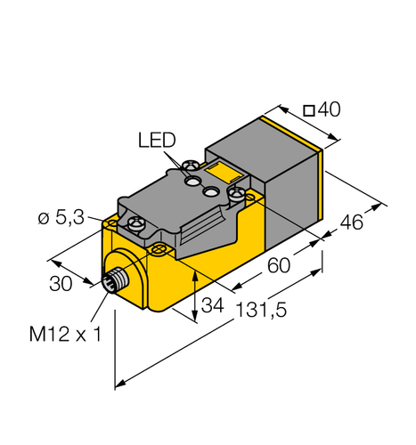 For TURCK NI20NF-CP40-VP4X2-H1141 1508294 Inductive sensor