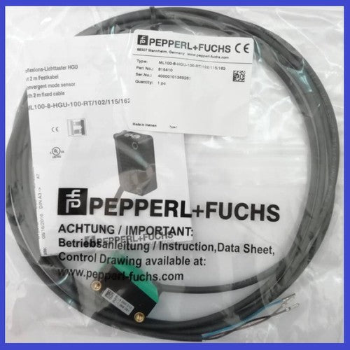 1pc P+F Photoelectric Switch Sensor ML100-8-HGU-100-RT/102/115/162 815410