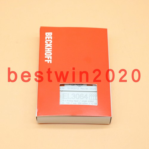 1pcs  BECKHOFF EL3064 Module In Box Free Shipping