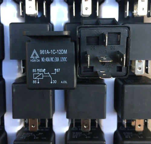 2PCS   Automotive Car Relay SPDT Coil 30A 5 Pins 961A-1C-12DM 12VDC