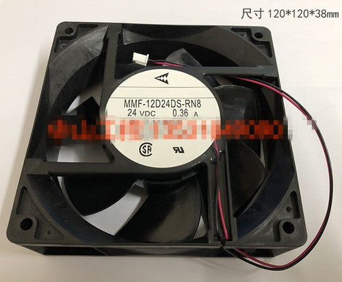 Mitsubishi MMF-12D24DS-RN8 24V 0.36A 12038 Yaskawa Inverter Fan 2-wire