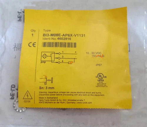 1PC   Proximity Switch  Bi3-M08E-AP6X-V1131