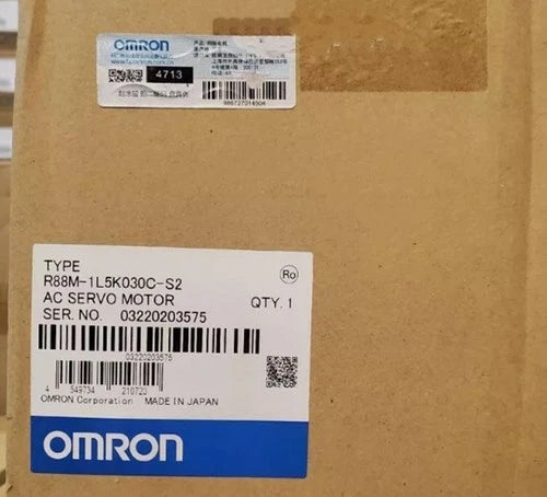 R88M-1L5K030C-S2  OMRON R88M-1L5K030C-S2 AC SERVO MOTOR