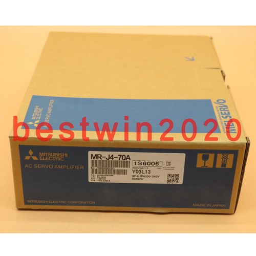 1PC  Mitsubishi in box servo drive MR-J4-70A MRJ470A 1 year warranty
