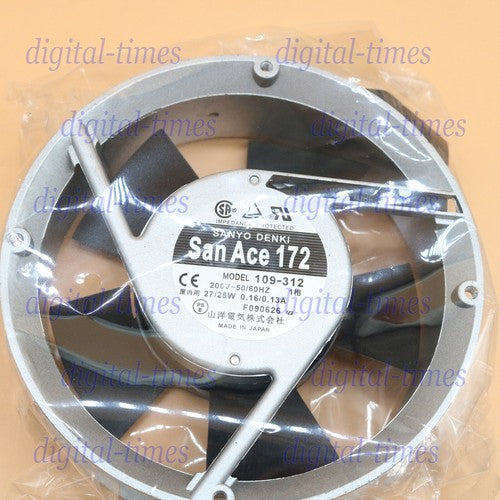 One For SANYO  SANACE172 109-312 200V AC cooling fan Free Shipping