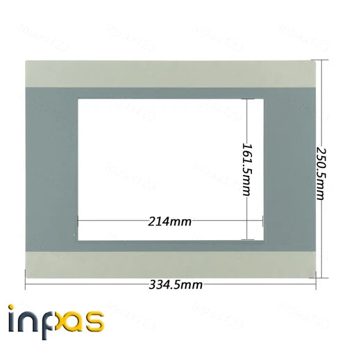 1SET For  Touch screen panel + overlay film XV-440-10TVB-1-10