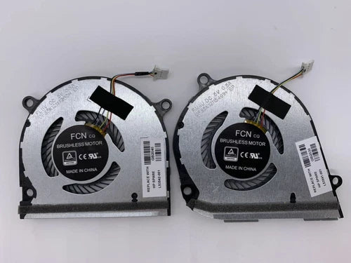1PAIR for X360 15-DS 15-DR L53542-001 L53541-001 Laptop CPU GPU Cooling Fan