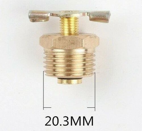 3PCS DRAIN COCK WITH T-HANDLE /AIR COMPRESSOR TANK 1/2 DRAIN PLUG VALVE /TAP