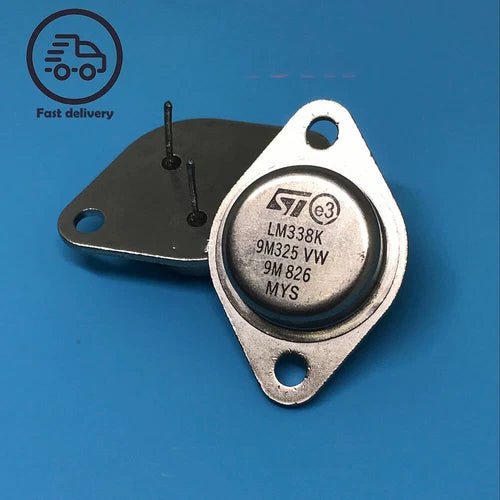2PCS IC ST TO-3 LM338K    Adjustable Regulators