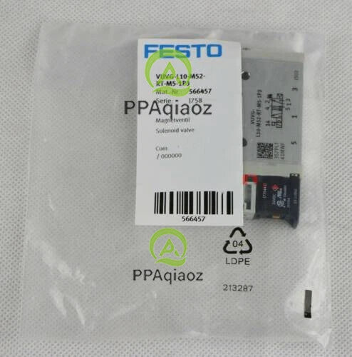 1PC  FESTO VUVG-L10-M52-RT-M5-1P3 566457 Free Shipping